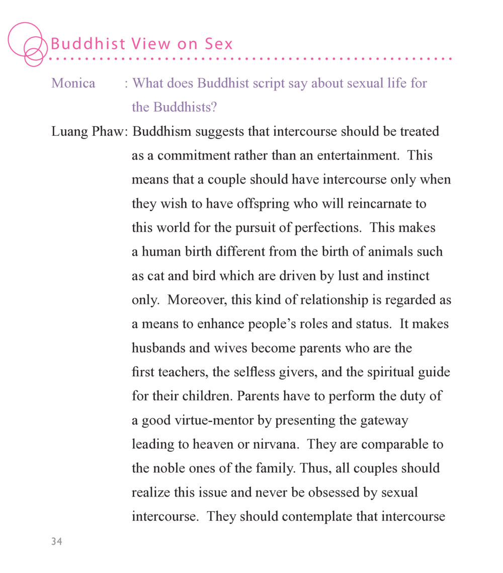 Buddhist View on Sex Buddha Knows หน้า 32