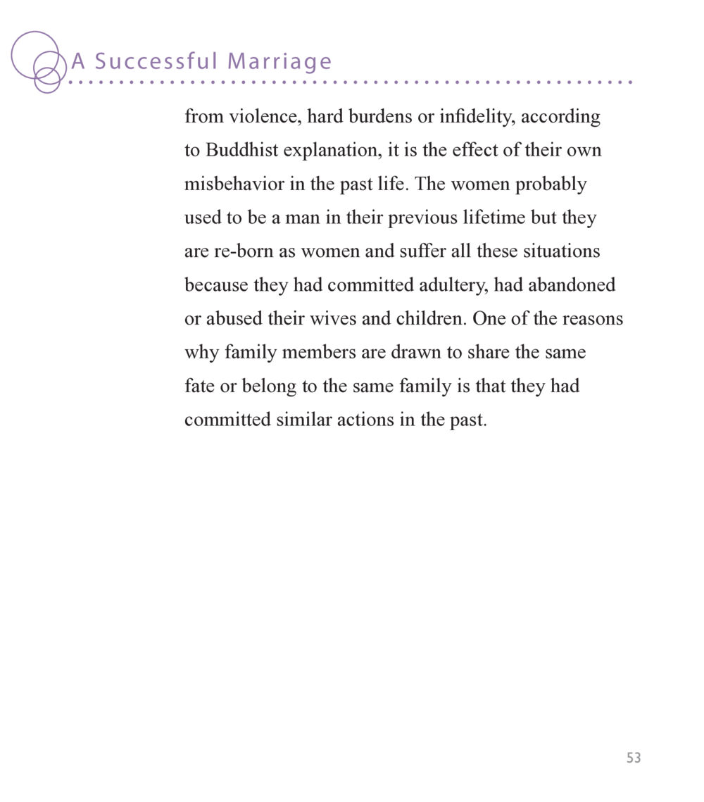 A Successful Marriage Buddha Knows หน้า 51
