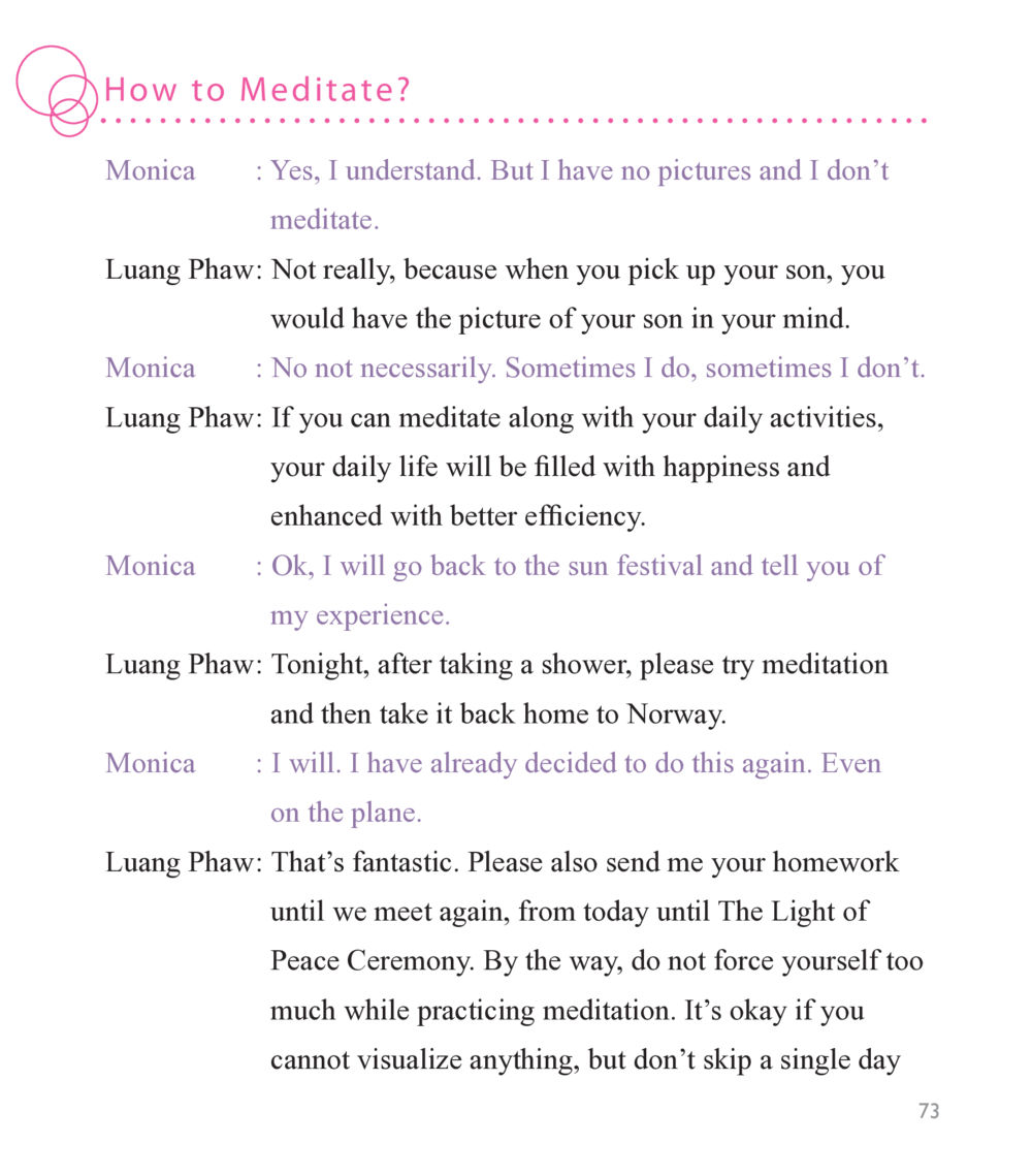 How to Meditate: A Practical Guide Buddha Knows หน้า 71