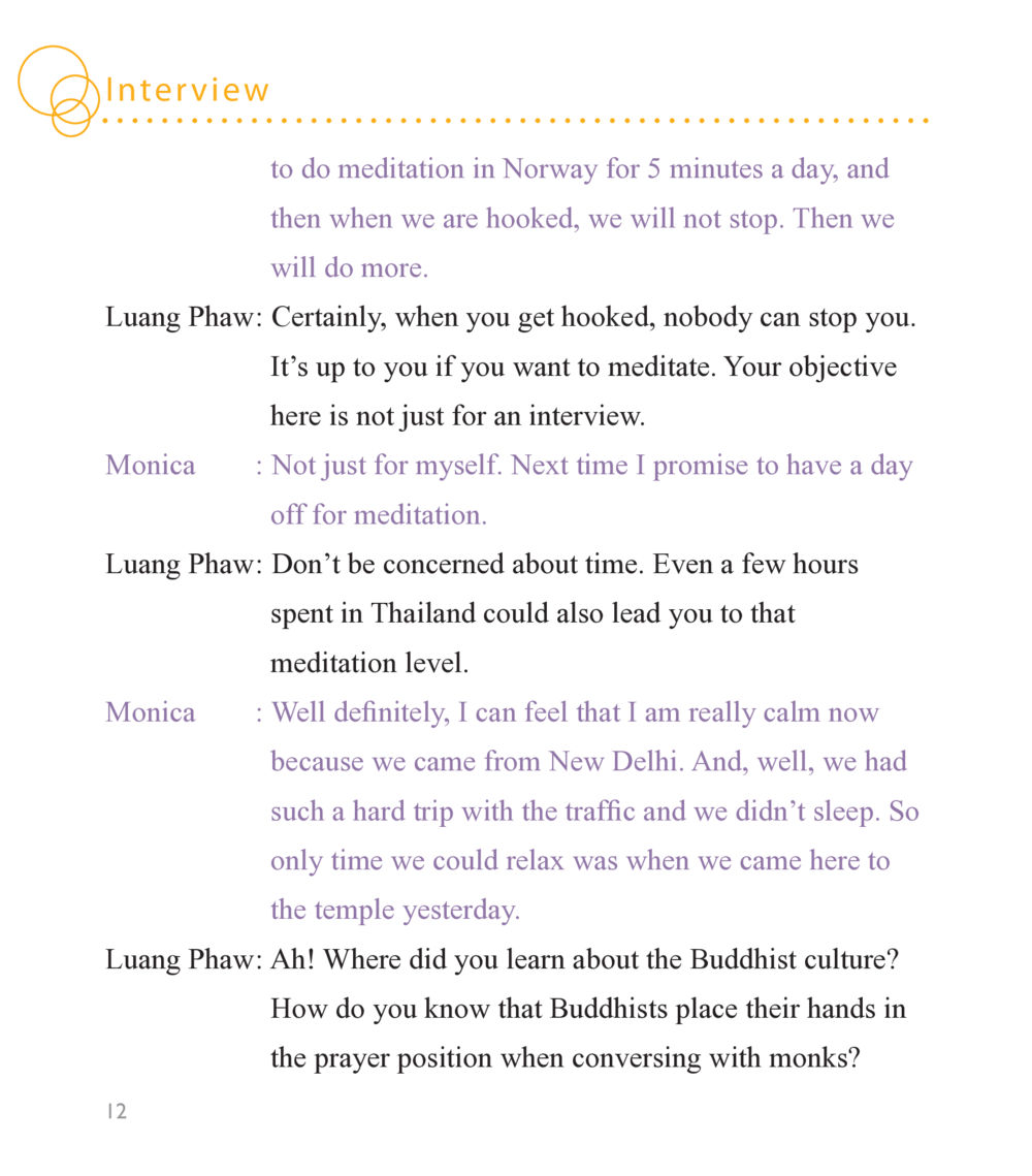 Meditation Insights from a Norwegian Interview Buddha Knows หน้า 10