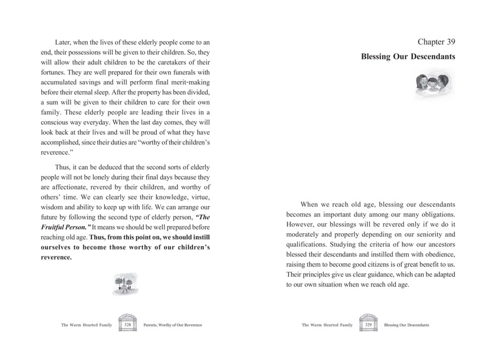 The Role of Elderly in Family Dynamics The Warm Hearted Family หน้า 165