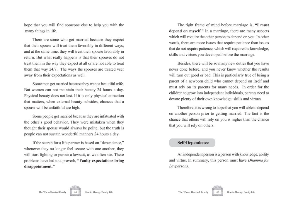 Understanding Marriage Expectations The Warm Hearted Family หน้า 23