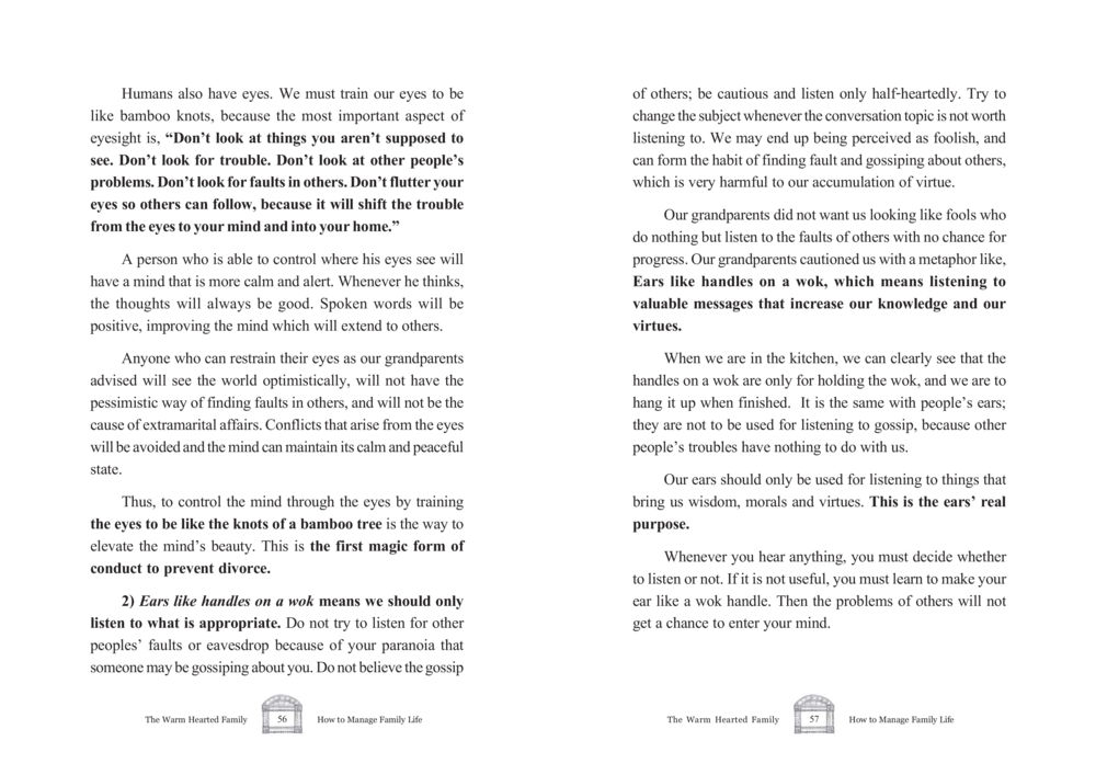 The Art of Mindful Observation The Warm Hearted Family หน้า 29