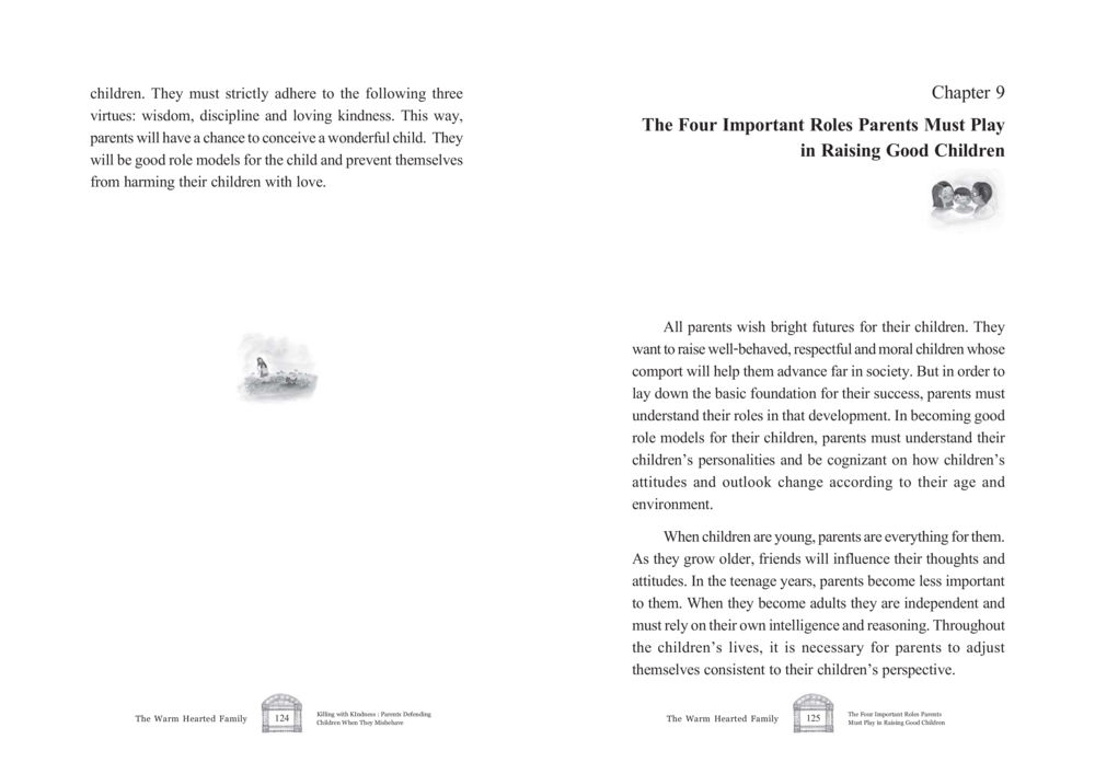The Role of Parents in Raising Good Children The Warm Hearted Family หน้า 63