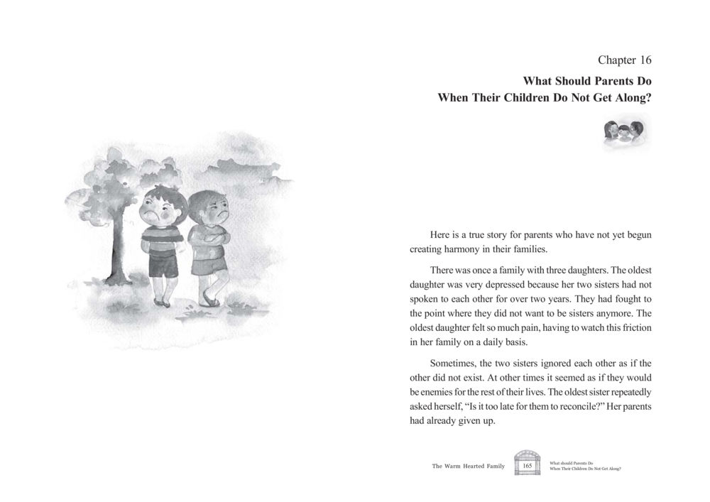What Should Parents Do When Their Children Do Not Get Along? The Warm Hearted Family หน้า 83