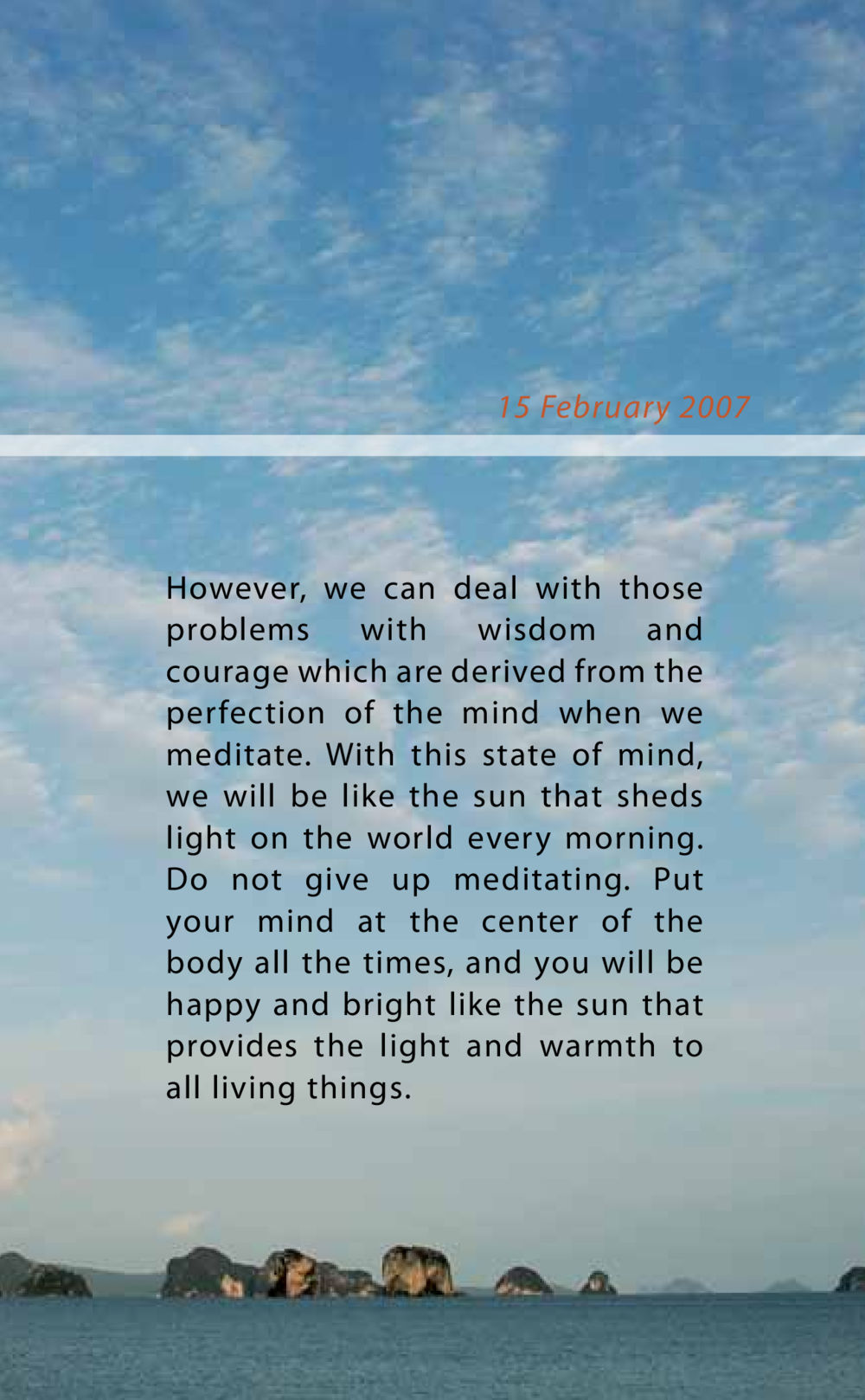 The Power of Meditation AT LAST YOU WIN หน้า 165