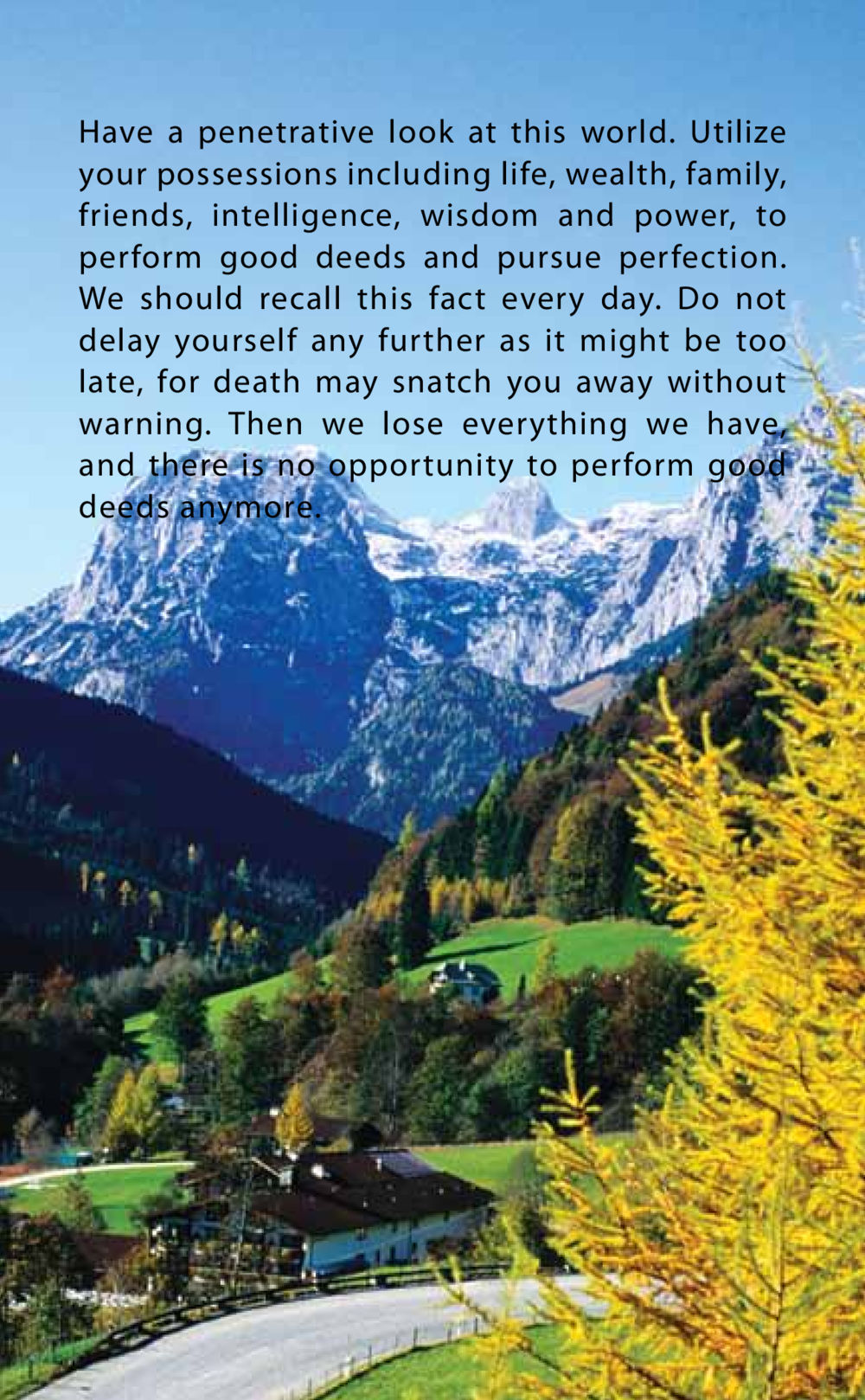 Embrace Life and Perform Good Deeds AT LAST YOU WIN หน้า 33