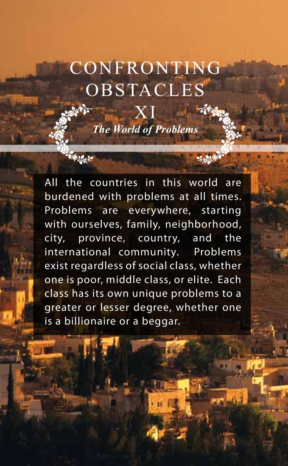 Confronting Obstacles: Understanding Global Problems AT LAST YOU WIN หน้า 34