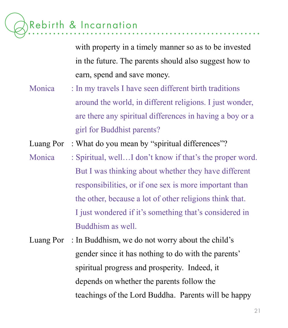 Rebirth & Incarnation East Meets West หน้า 21