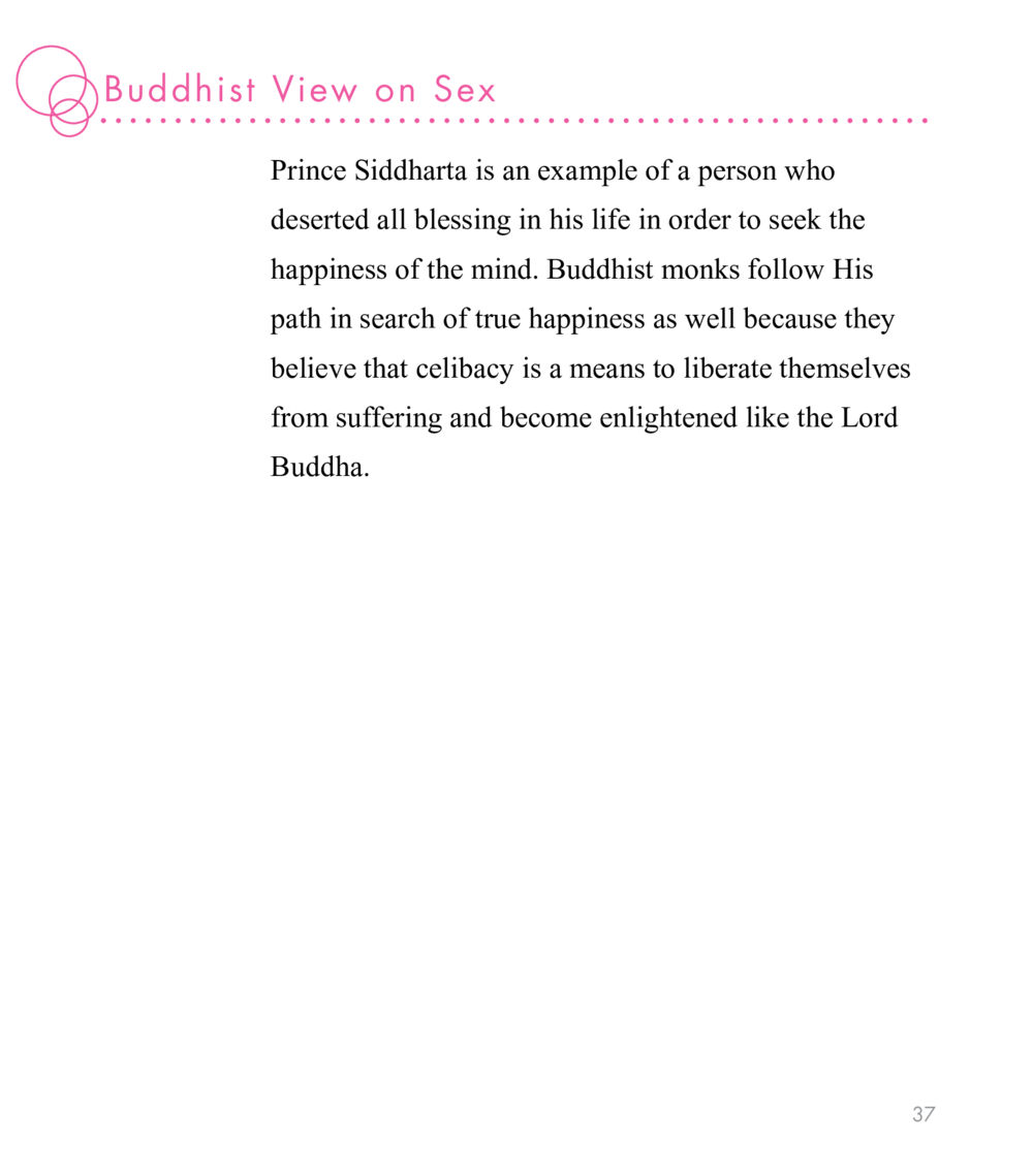 Buddhist View on Sex East Meets West หน้า 37