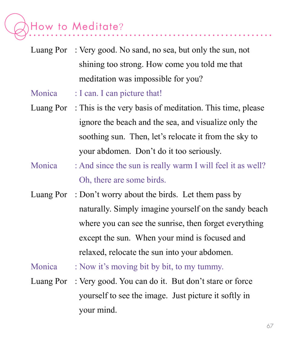 How to Meditate: A Guide by Luang Por East Meets West หน้า 67