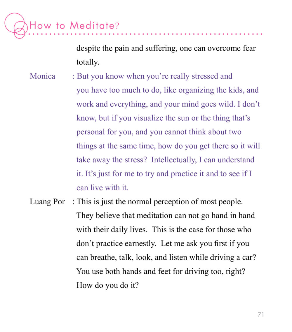 How to Meditate Effectively East Meets West หน้า 71