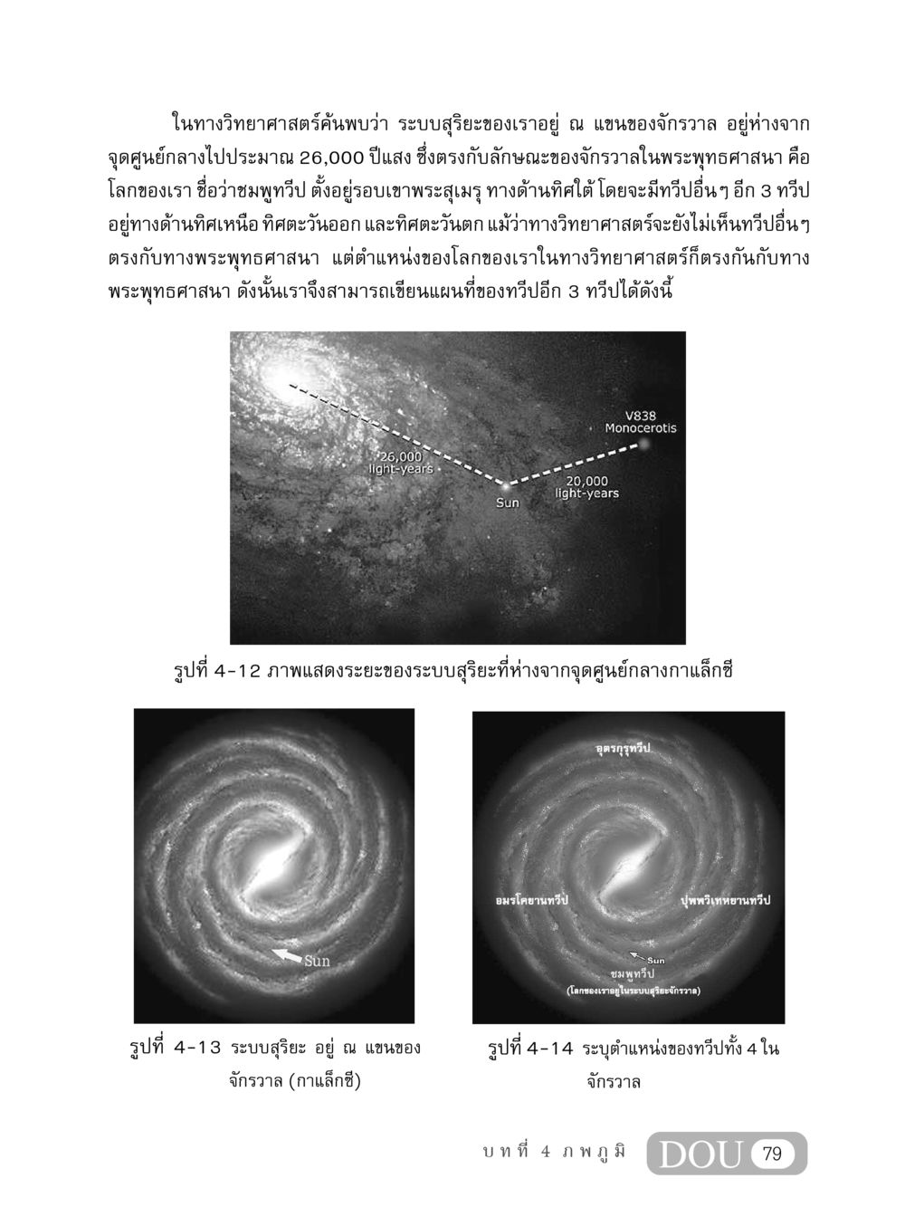 ระบบสุริยะและทวีปในทางพระพุทธศาสนา MD 408 สมาธิ 8 หน้า 89