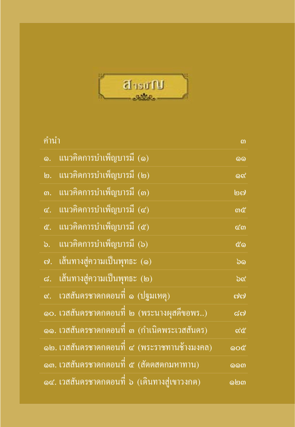 แนวคิดและเส้นทางสู่ความเป็นพุทธะ ธรรมะเพื่อประชาชน ฉบับการบำเพ็ญบารมี หน้า 7