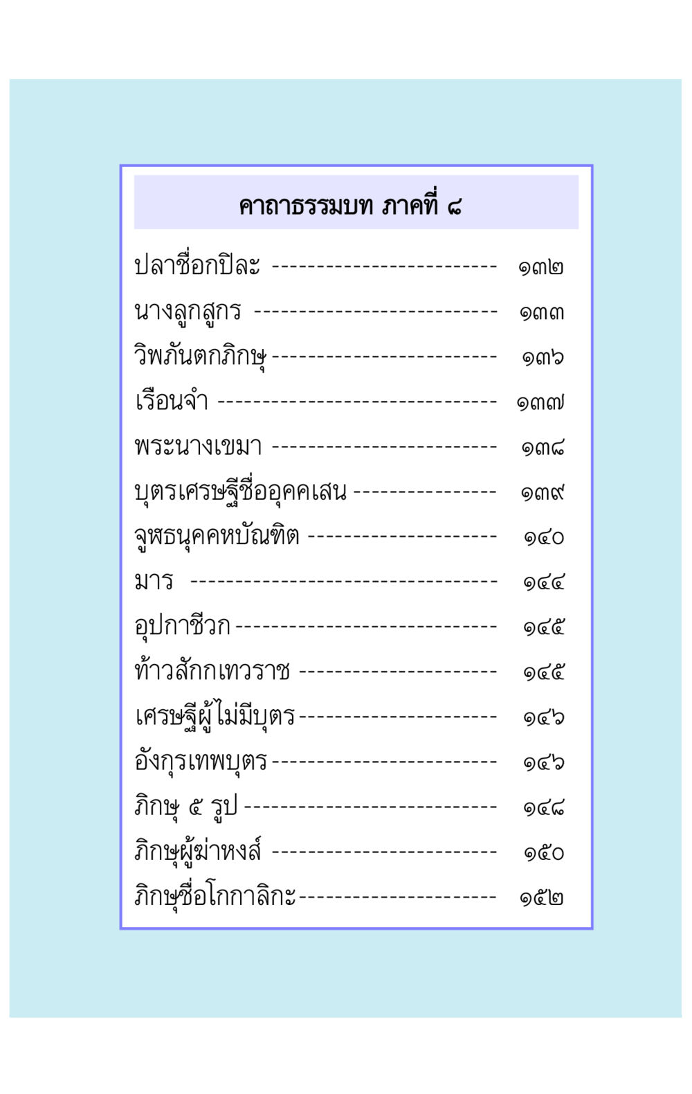 null คาถาธรรมบท ภาค ๕-๘.๒ หน้า 13