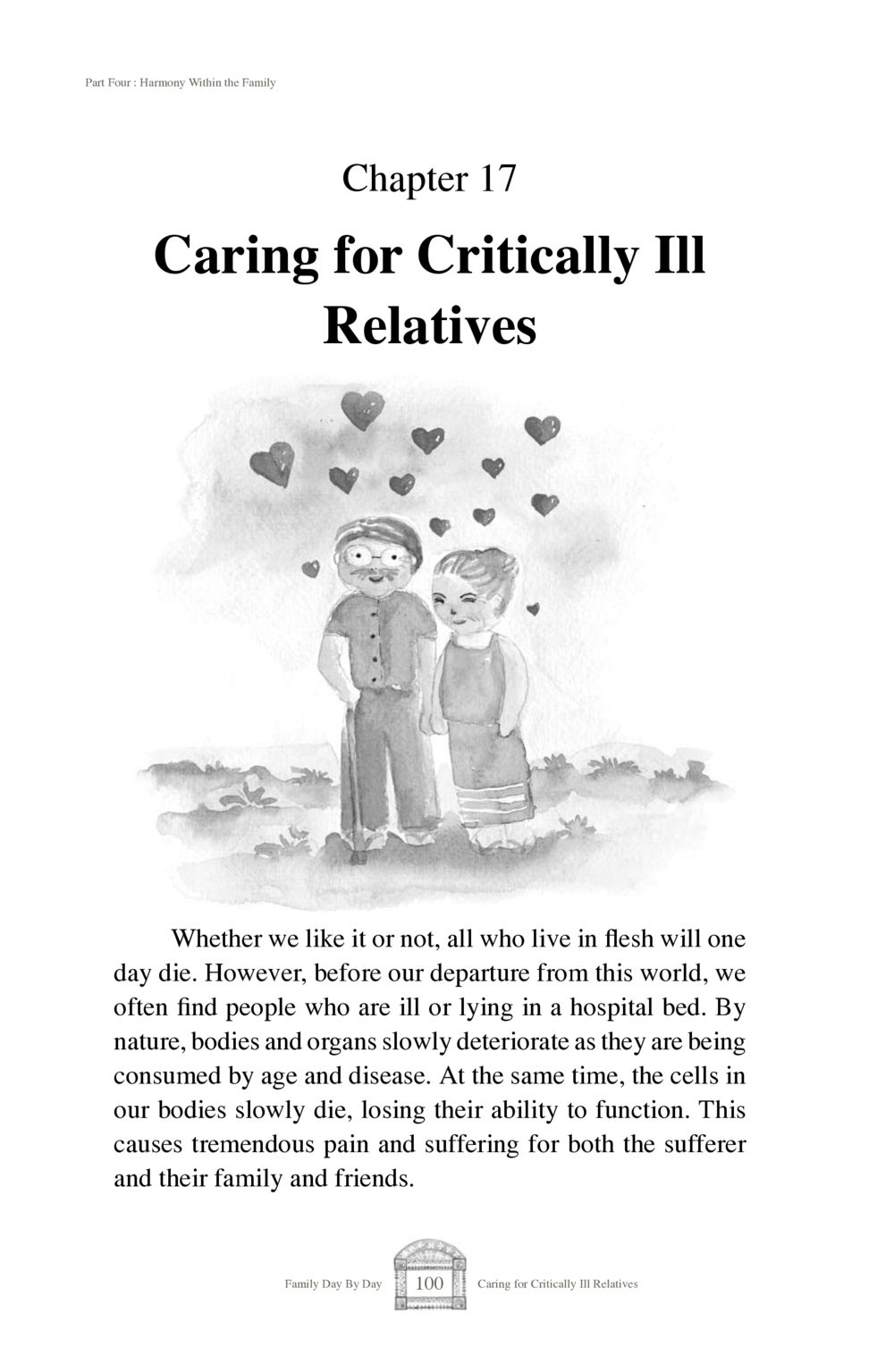 Caring for Critically Ill Relatives Family Day By Day หน้า 102