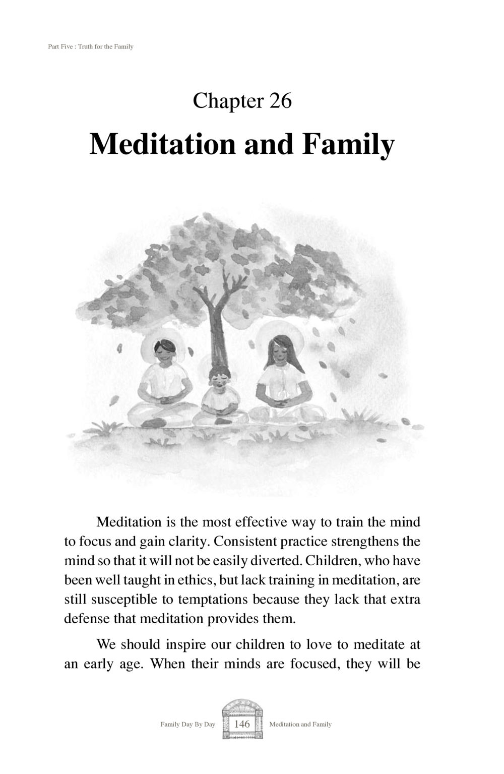 Meditation for Family Well-Being Family Day By Day หน้า 148