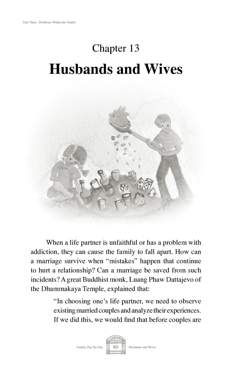 Problems Within the Family: Husbands and Wives Family Day By Day หน้า 82
