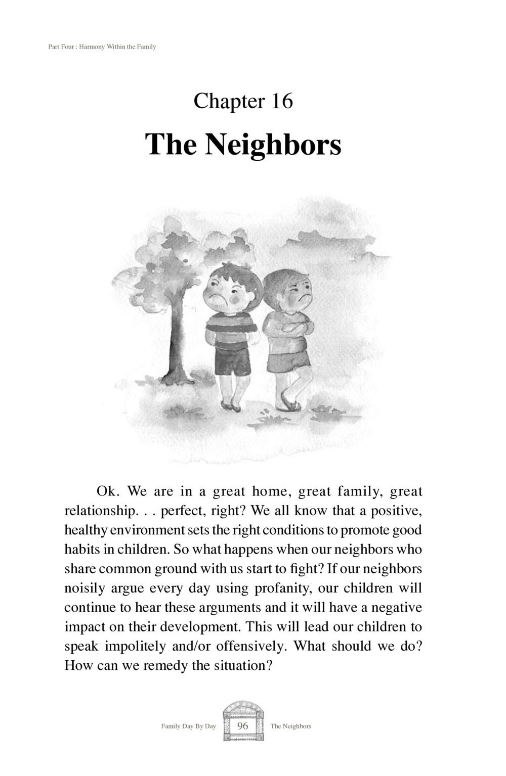 Harmony Within the Family: The Impact of Neighbors Family Day By Day หน้า 98