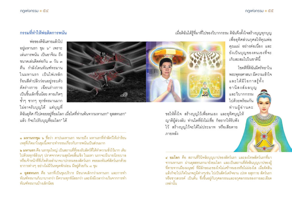 กฎแห่งกรรมและการอุทิศบุญ กฎแห่งกรรม ความจริงของชีวิตที่ต้องศึกษา หน้า 28