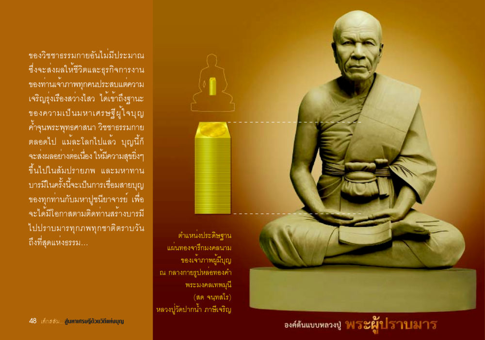 วิชชาธรรมกายและการสร้างบารมี เด็กสลัม สู่มหาเศรษฐีด้วยวิถีแห่งบุญ หน้า 26