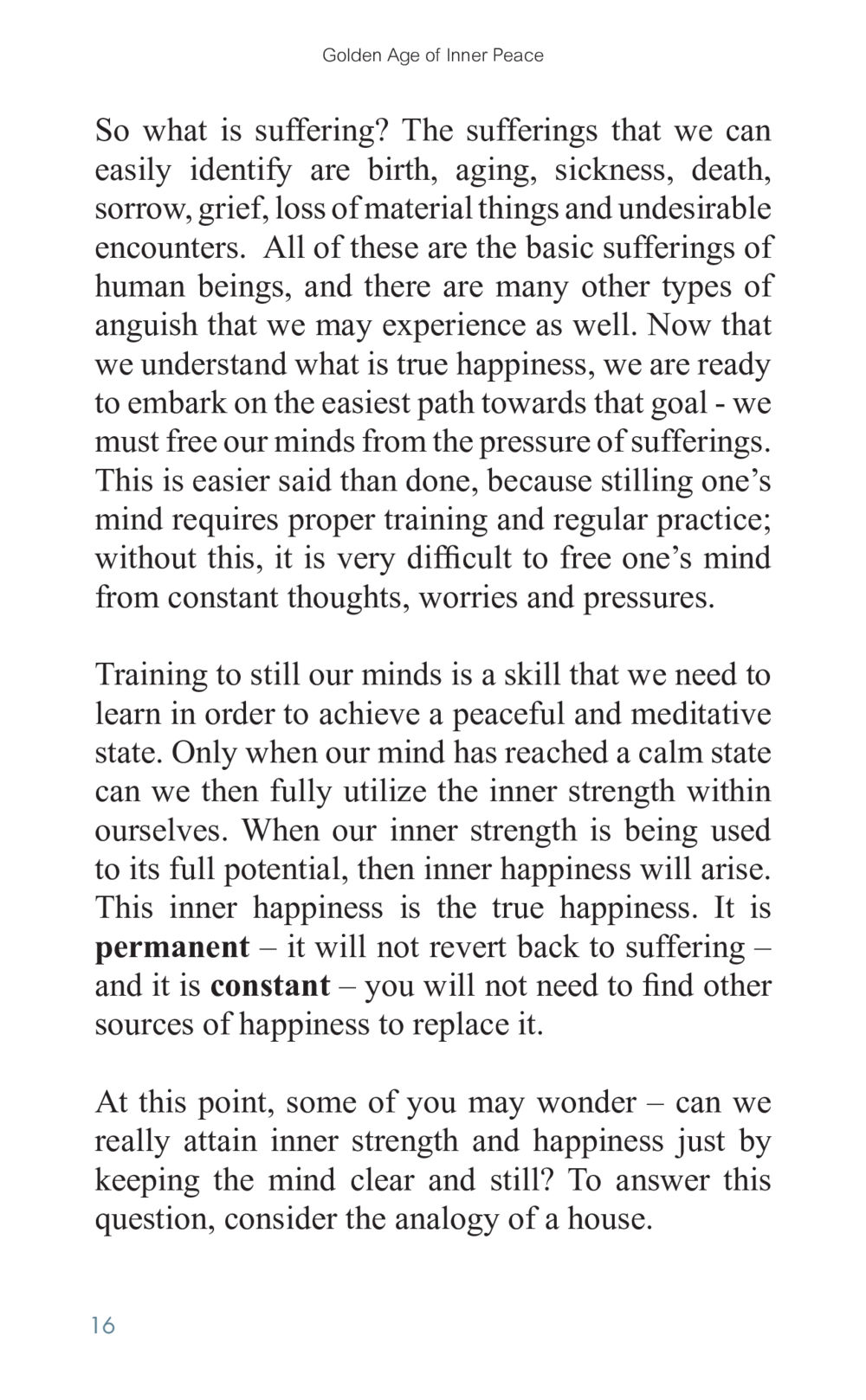 Golden Age of Inner Peace Golden Age of Inner Peace หน้า 16
