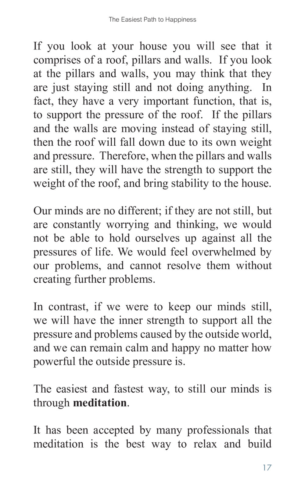 The Easiest Path to Happiness Golden Age of Inner Peace หน้า 17