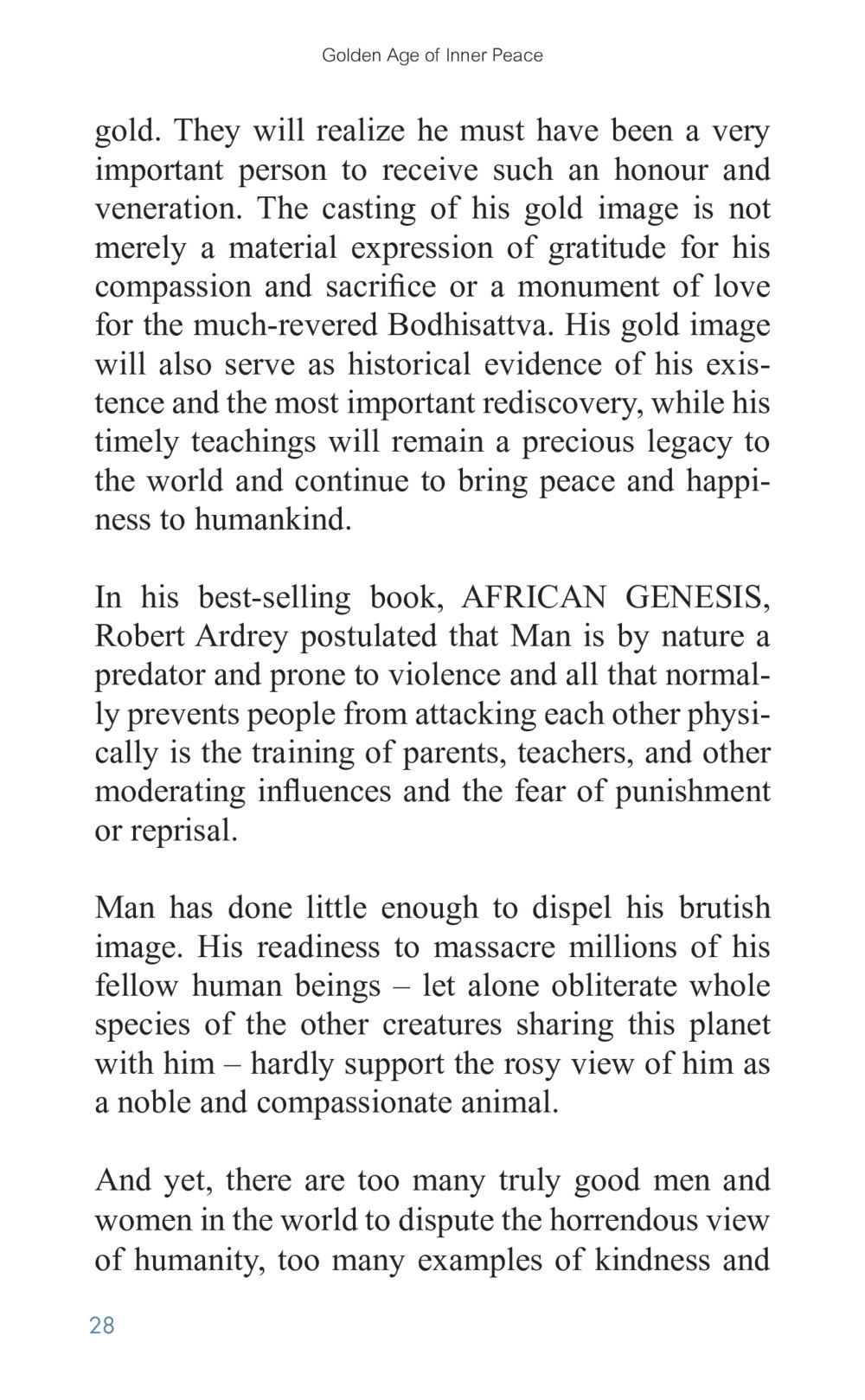 Golden Age of Inner Peace Golden Age of Inner Peace หน้า 28