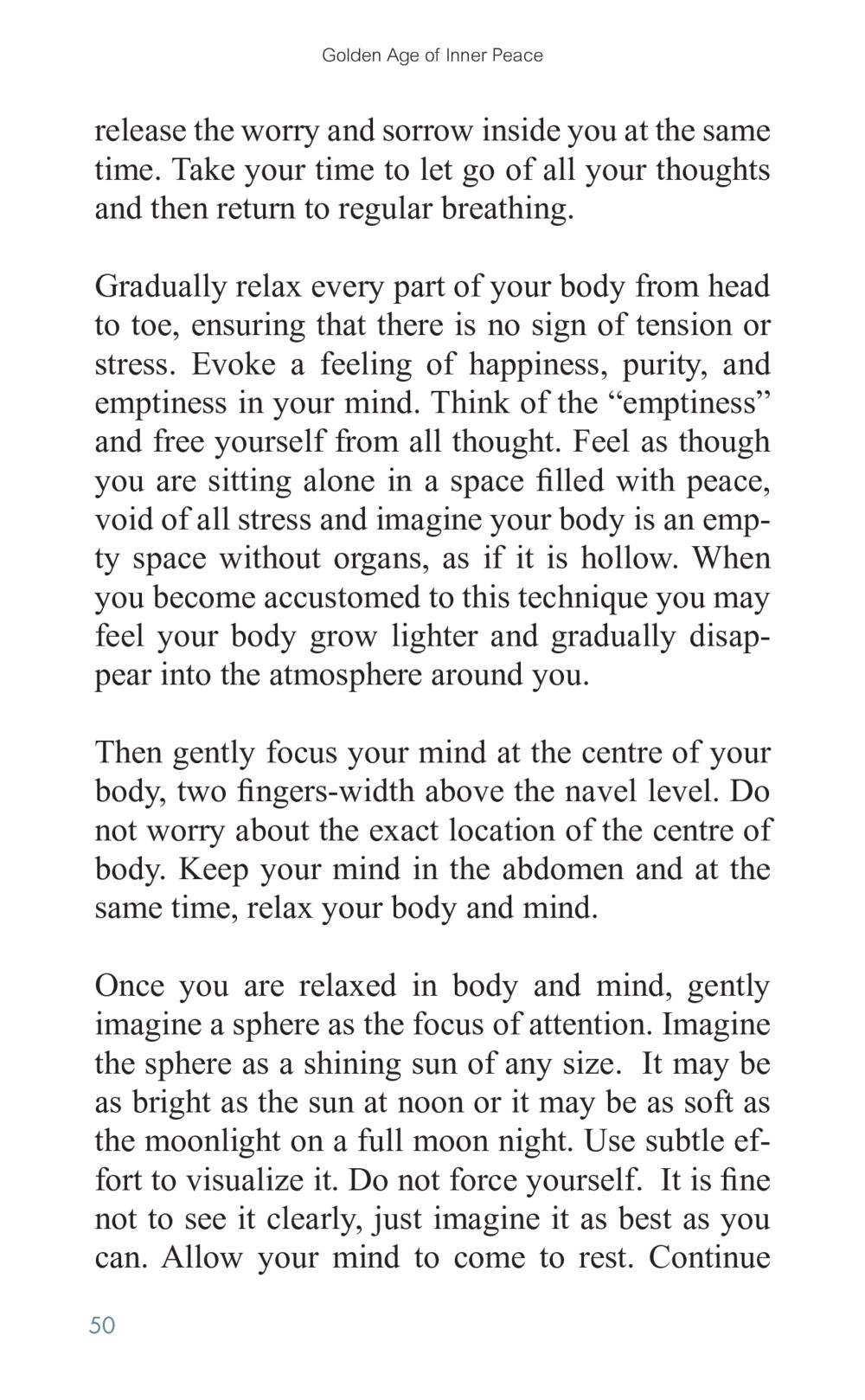 Golden Age of Inner Peace Golden Age of Inner Peace หน้า 50