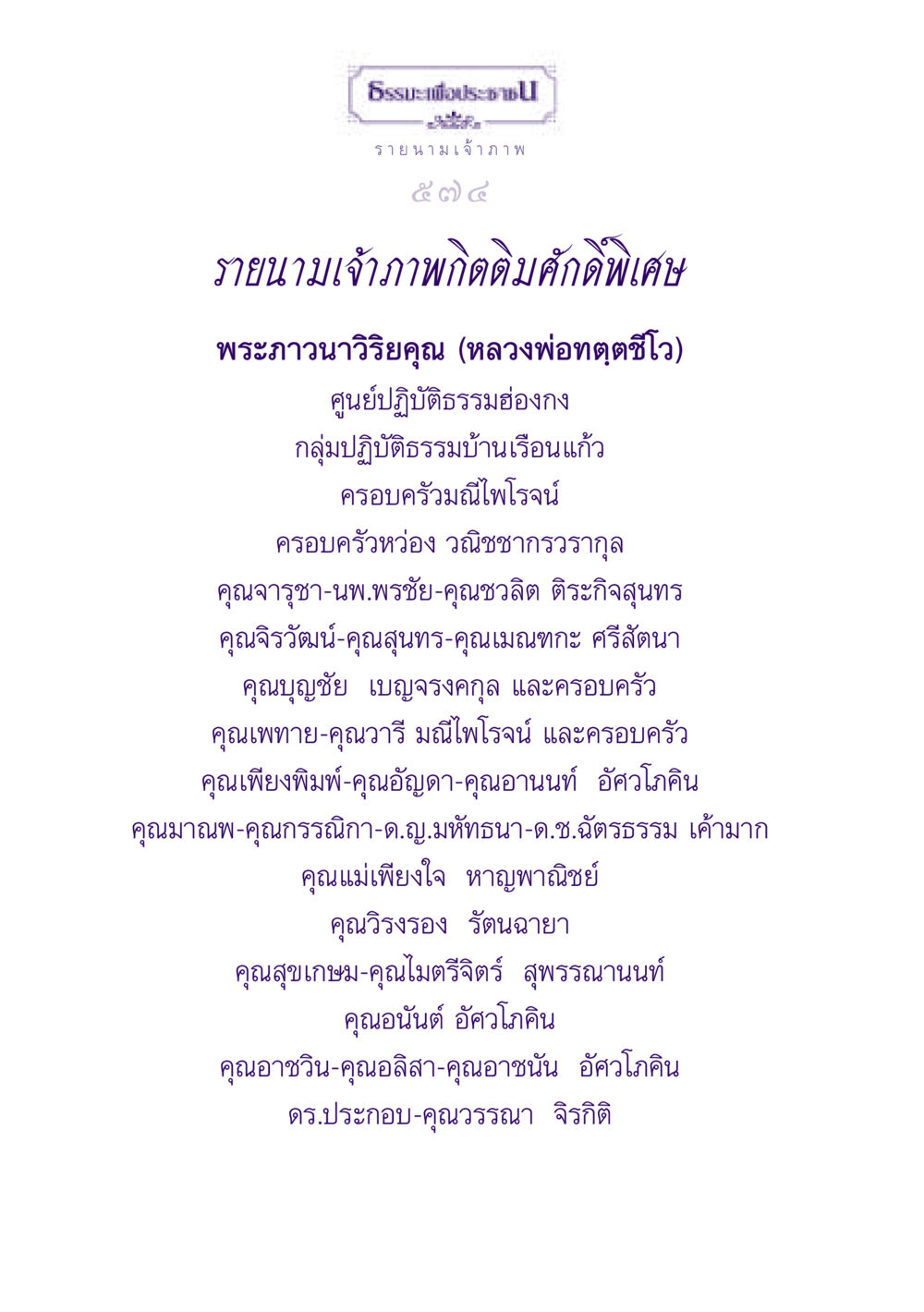 ธรรมะเพื่อประชาชน ธรรมะเพื่อประชาชน ฉบับปรโลก หน้า 575
