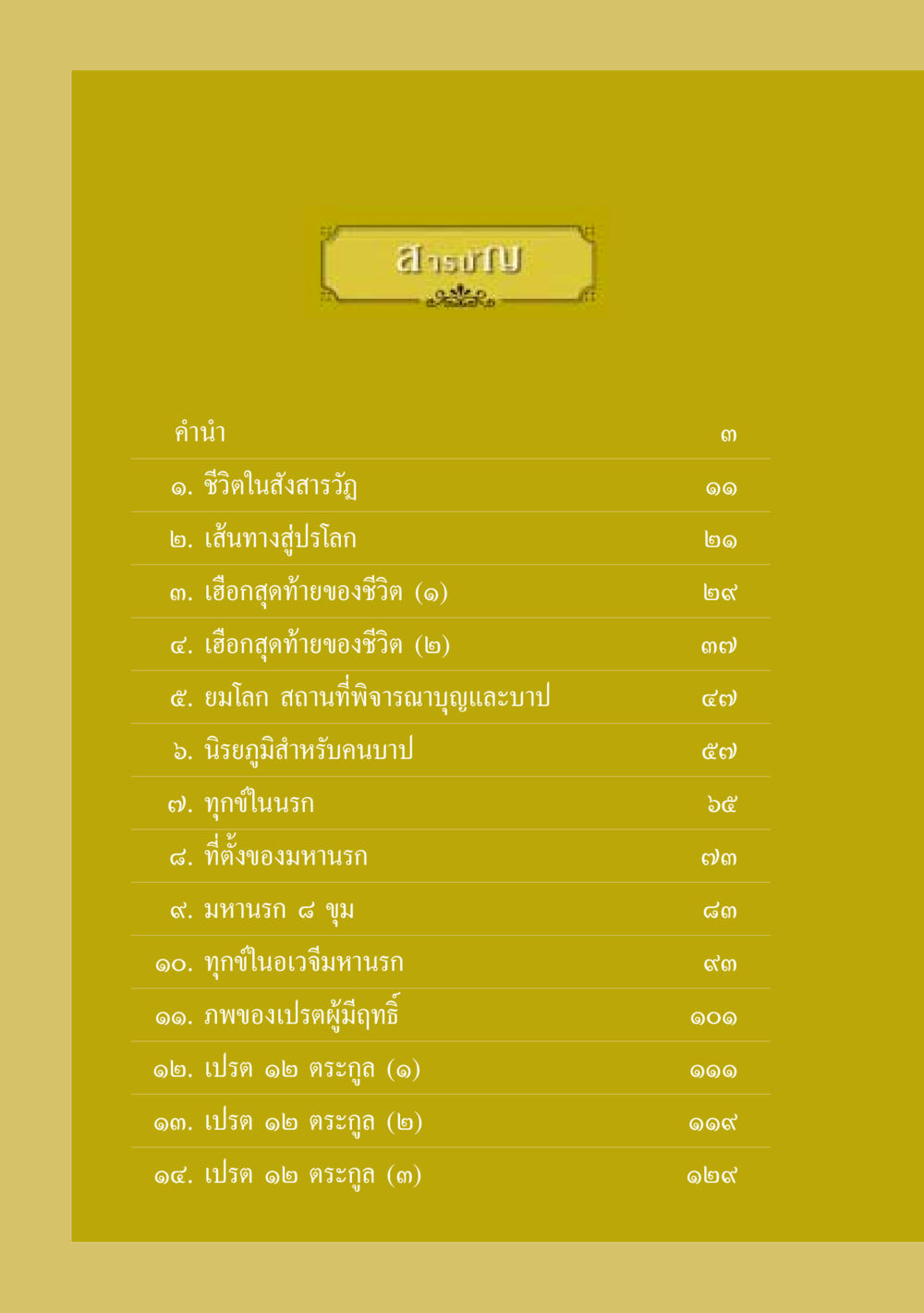 ชีวิตและปรโลกในสังสารวัฏ ธรรมะเพื่อประชาชน ฉบับปรโลก หน้า 7
