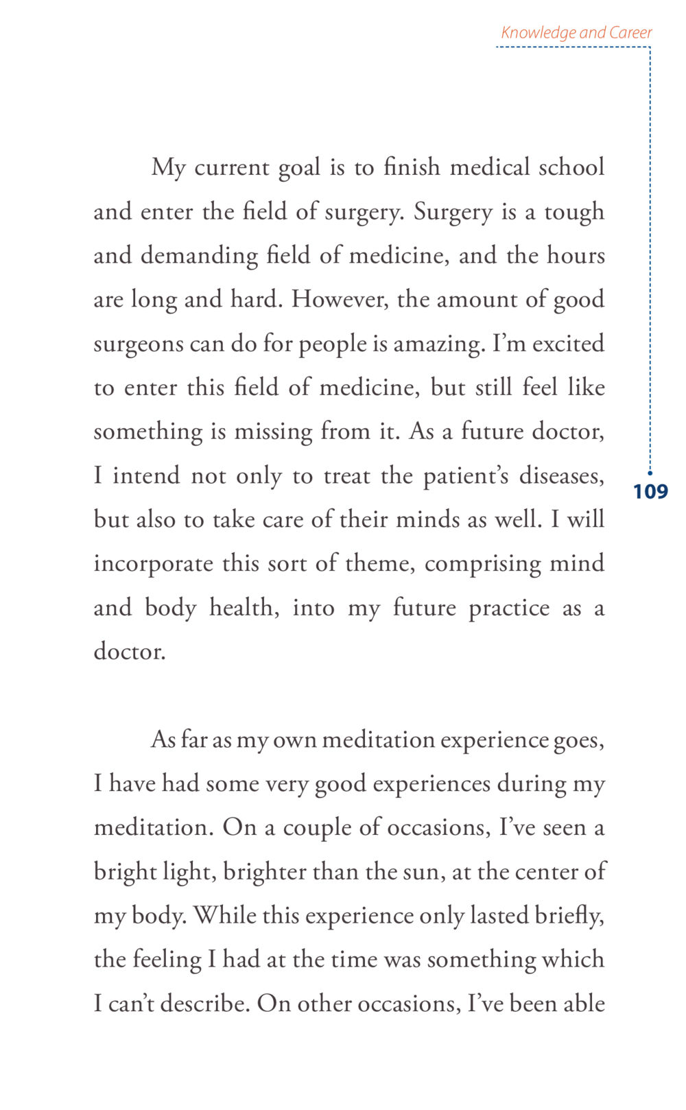 Combining Medicine and Mindfulness in Surgery Journey to joy หน้า 109