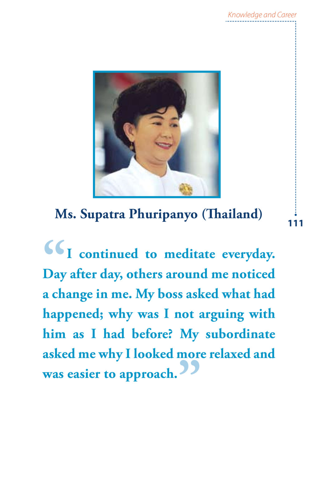 เปลี่ยนแปลงผ่านการทำสมาธิ Journey to joy หน้า 111