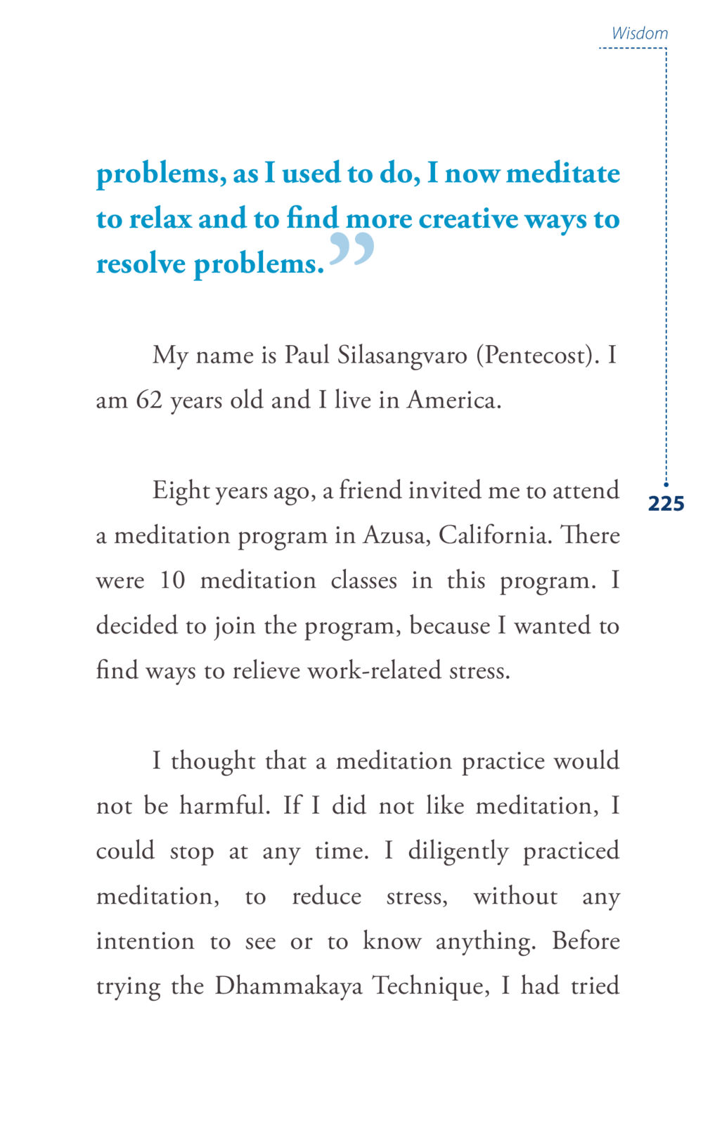 Embracing Meditation for Stress Relief Journey to joy หน้า 225