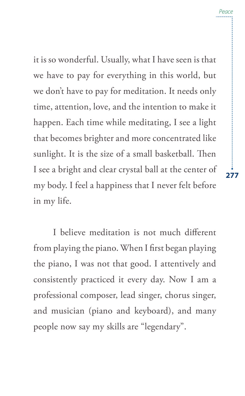The Transformative Power of Meditation Journey to joy หน้า 277
