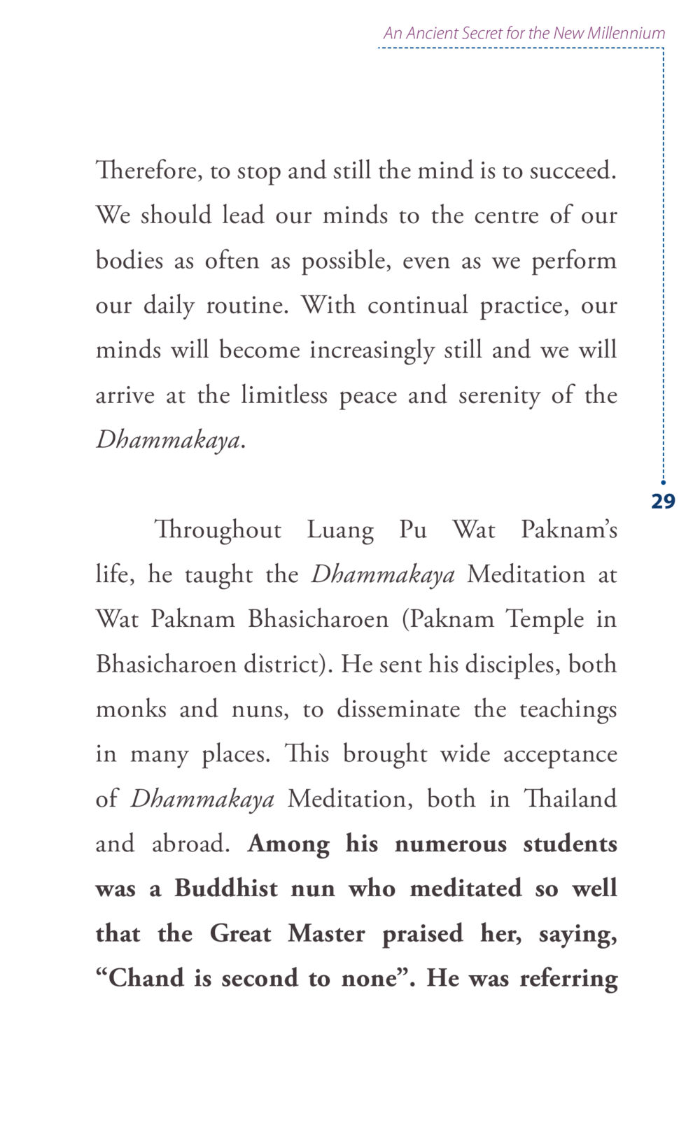 An Ancient Secret for the New Millennium Journey to joy หน้า 29