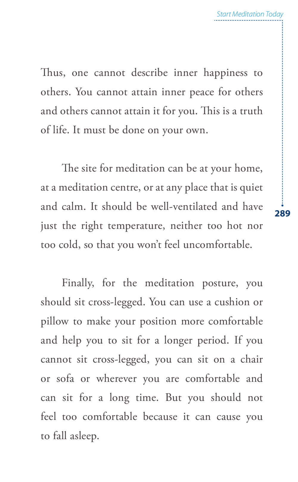Start Meditation Today Journey to joy หน้า 289