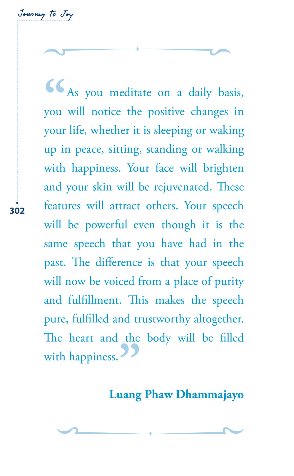 Journey to Joy: The Transformative Power of Daily Meditation Journey to joy หน้า 302