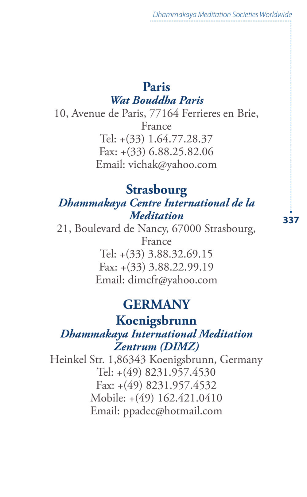 Dhammakaya Meditation Societies Worldwide Journey to joy หน้า 337