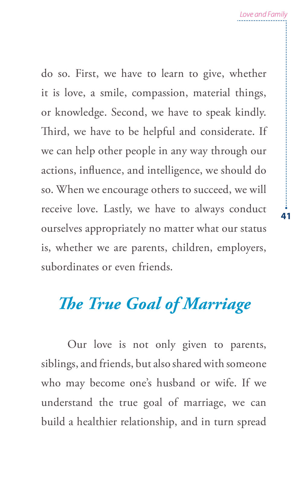 Love and Family: Building Healthier Relationships Journey to joy หน้า 41