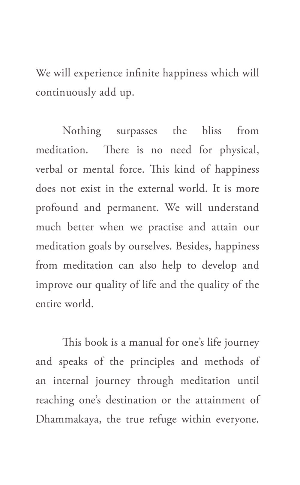 Infinite Happiness Through Meditation Journey to joy หน้า 6