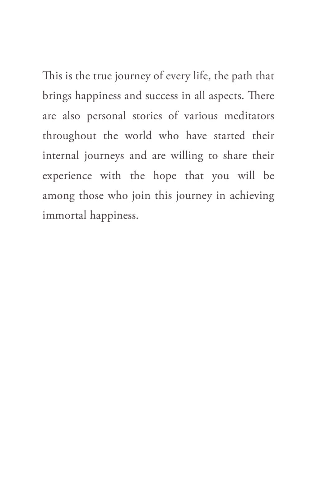 The Journey to Immortal Happiness Journey to joy หน้า 7