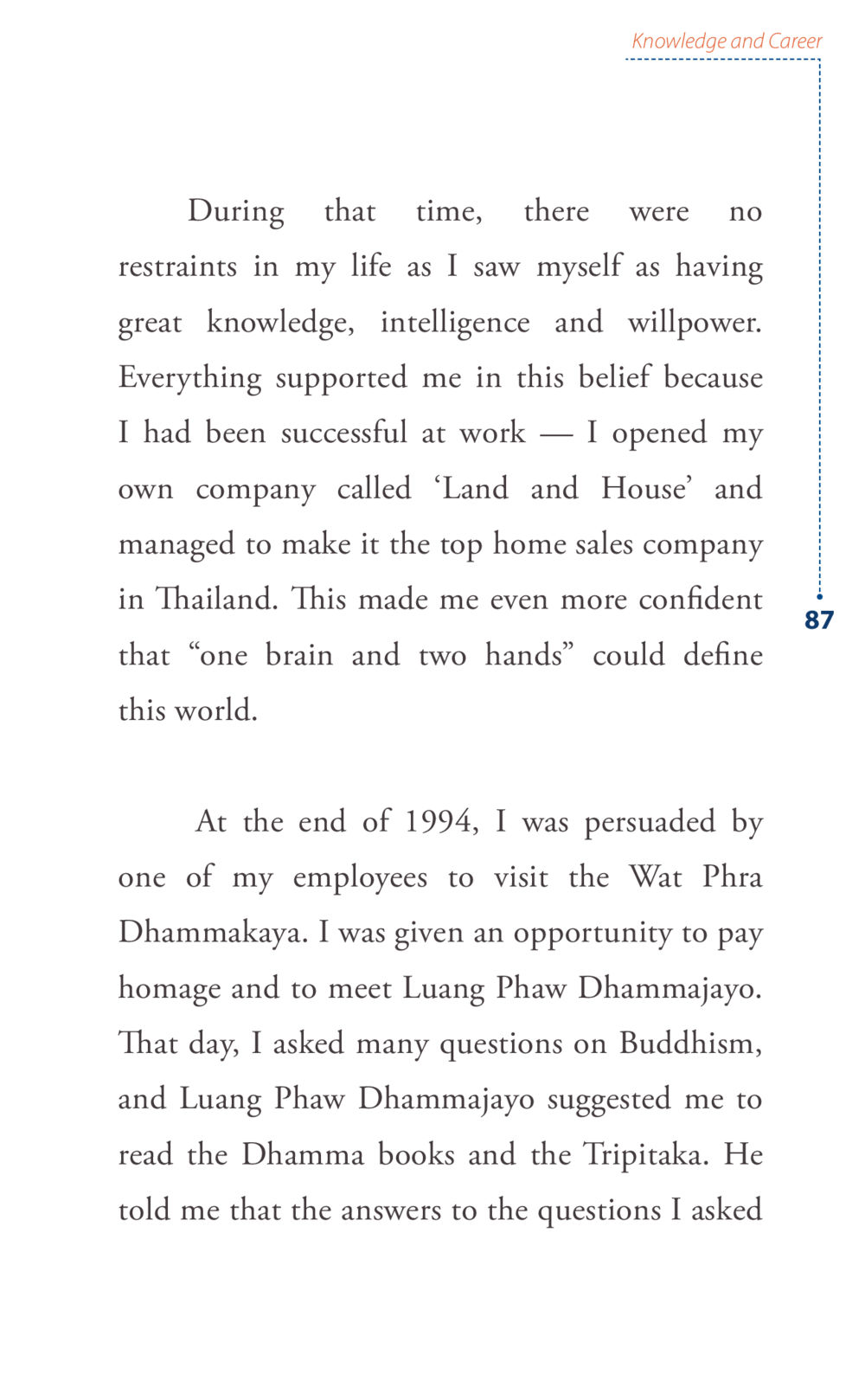 Knowledge and Career Journey Journey to joy หน้า 87