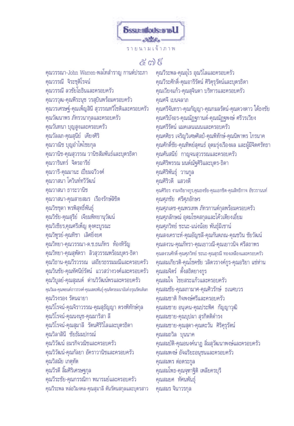 เจ้าภาพธรรมะเพื่อประช ธรรมะเพื่อประชาชน มงคลชีวิต เล่ม 1 หน้า 580