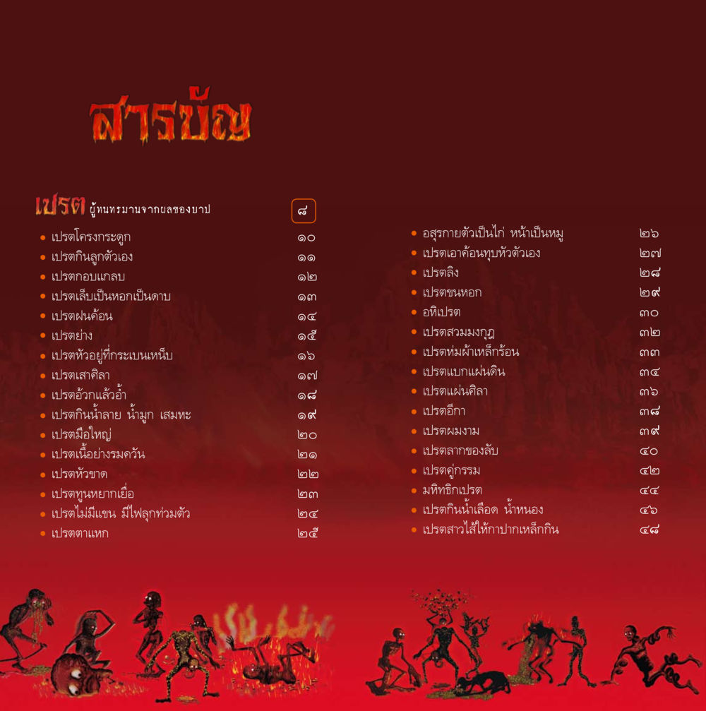 เวทมนตร์และความเชื่อเกี่ยวกับเปรตในสังคมไทย เปรต ผู้ทนทรมานจากผลของบาป หน้า 3