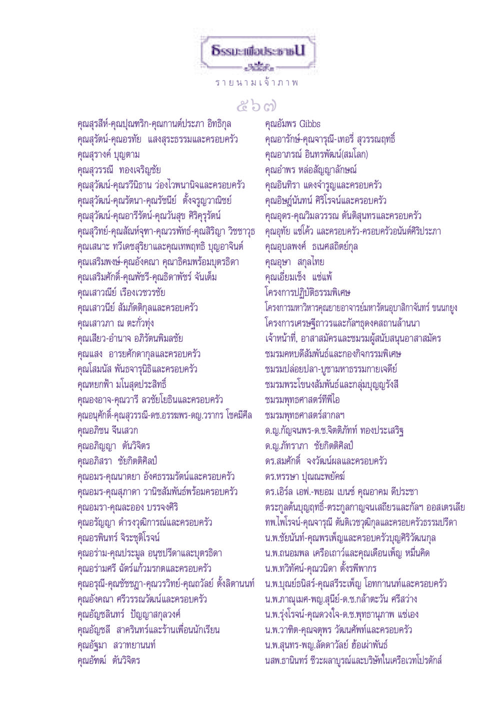 ธรรมะเพื่อประชาช ธรรมะเพื่อประชาชน ฉบับสารธรรม 1  หน้า 568