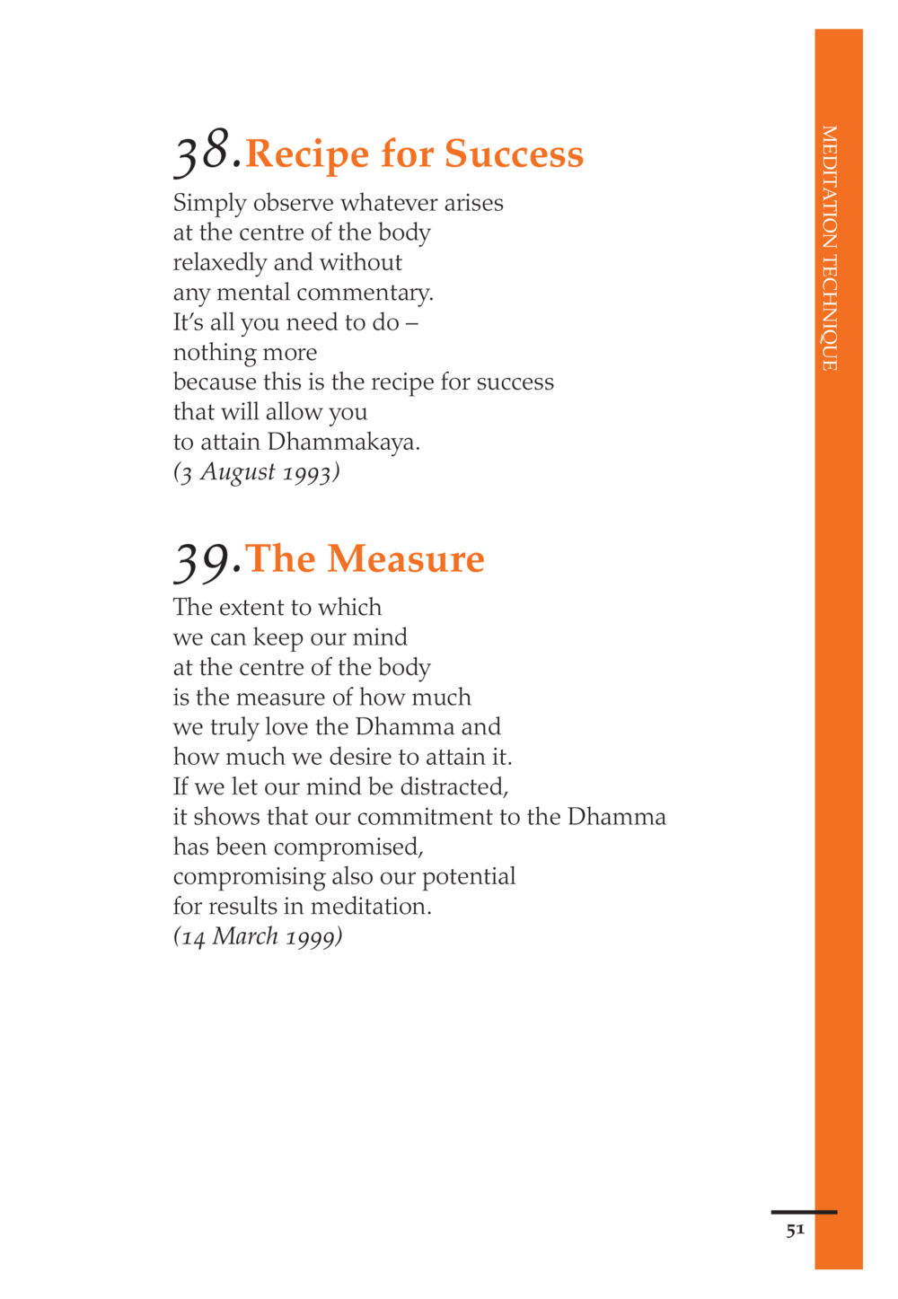 Meditation Technique for Success Pearls of Inner Wisdom หน้า 52