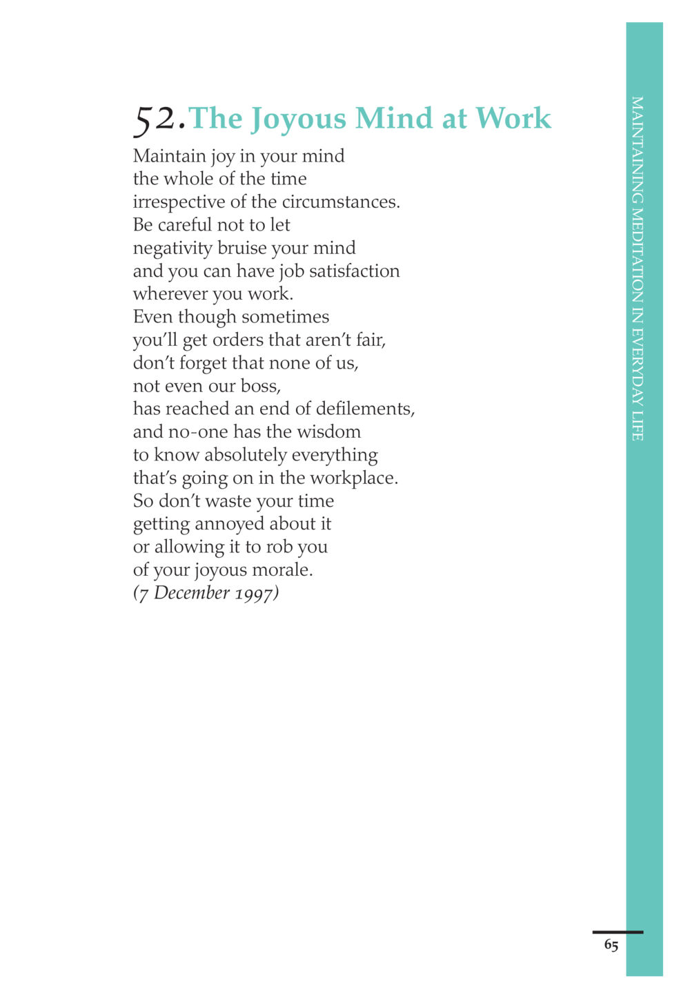 Maintaining Joy in the Workplace Pearls of Inner Wisdom หน้า 66
