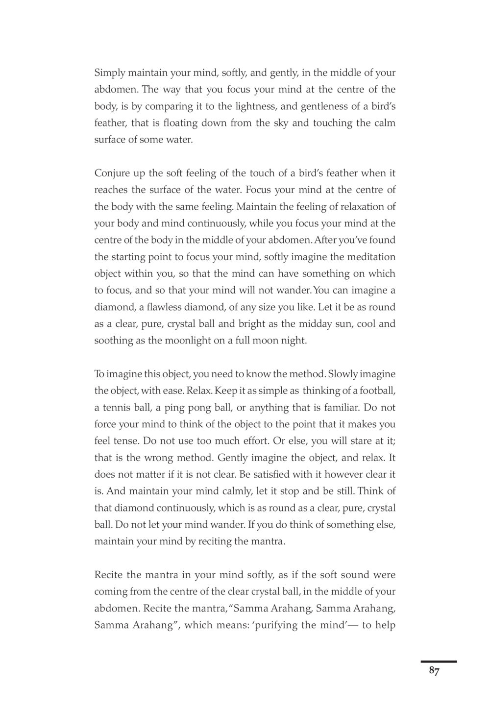 Meditation Techniques for Mindfulness Pearls of Inner Wisdom หน้า 88