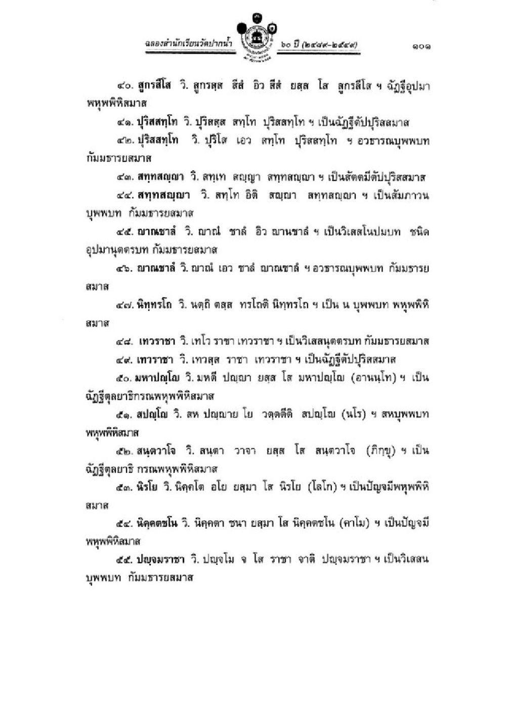 การศึกษาเกี่ยวกับปุริสาสุโขและฤทธิ์สร วิชาบาลีไวยากรณ์ เล่ม 3 หน้า 123